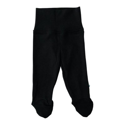Штани повзунки чорні pants052_0-3 фото