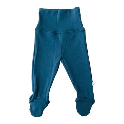 Штани повзунки сині pants027_0-3 фото