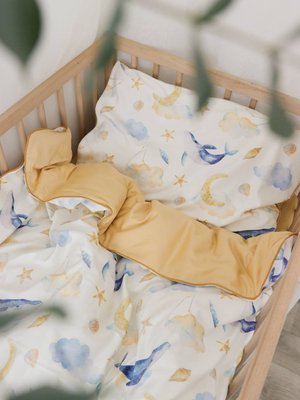 Детское постельное белье с вельветом Киты postil28 фото