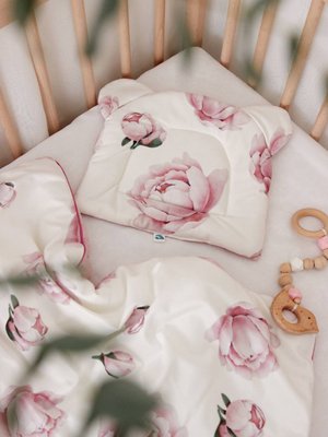Детское постельное белье с вельветом Пионы postil32 фото